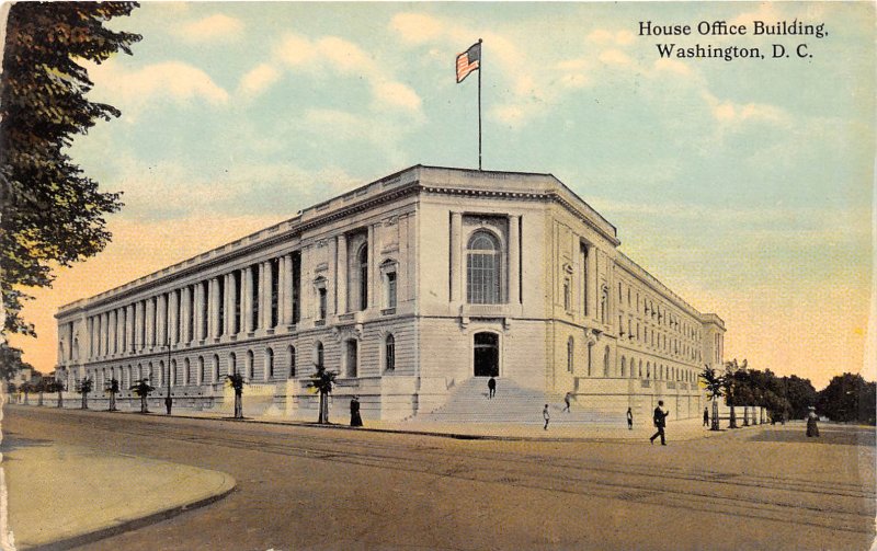 Washington DC c1910 Postcard House Office Building