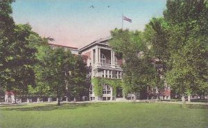 Indiana Muncie Administration Building Ball State Teachers College Handcolore...
