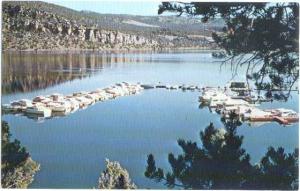 Flamingo Gorge Lake, Cedar Springs Marina, Eastern Utah, UT, Chrome