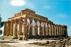 Postcard Modern Selinunte Temple Junone