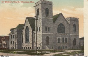 WINNIPEG , Manitoba , Canada , 1900-10s ; St. Stephen's Church