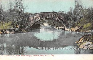 Vine Arch Bridge, Central Park - New York City s, New York NY  