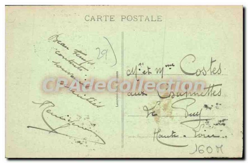 Postcard Old Quimperle general view