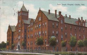 Omaha Omaha Saint Joseph Hospital 1911 Curteich