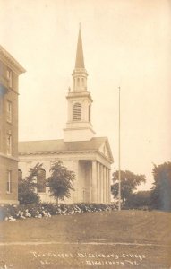 RPPC Chapel, Middlebury College, Vermont Addison County 1930 Vintage Postcard