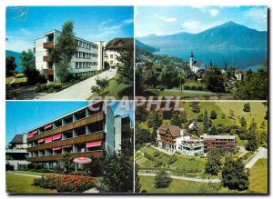 Postcard Modern Haus St Elisabeth Walchwil am Zugersee