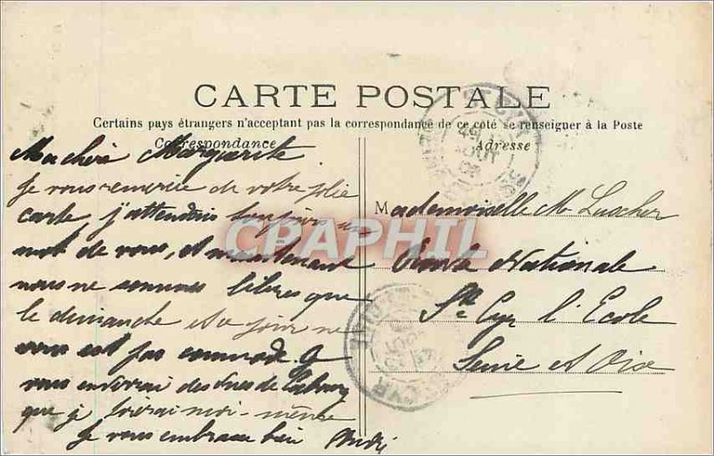 Postcard Old Paris Bois de Boulogne Gateway