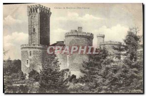 Old Postcard Chateau de Moutbrun Haute Vienne