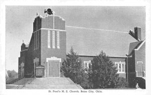 St Paul M E Church Boise City Oklahoma postcard