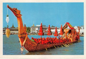 Lot 3 thailand supannahongse thai royal state barge bangkok boat