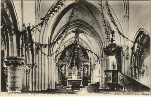 CPA Arrond de VALOGNES - Interieur de l'Église (137884)