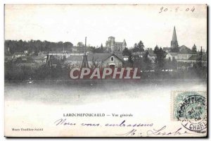 Old Postcard General view Rochefoucauld
