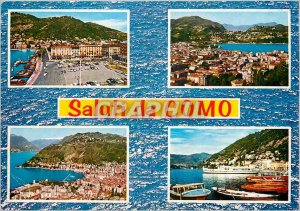 Postcard Modern Saluti da como