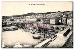 Postcard Old Algeria ALGIERS General view