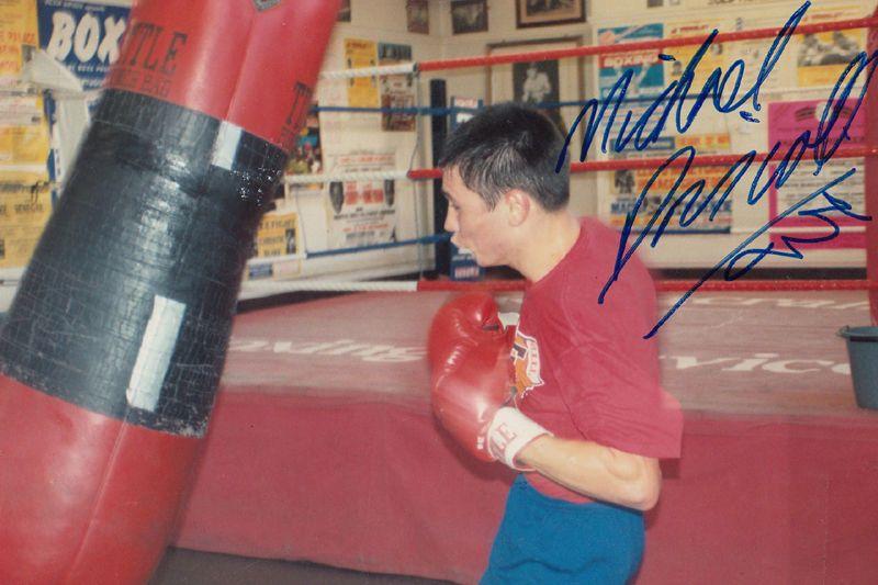 Michael Driscoll Boxer Hand Signed Boxing Photo