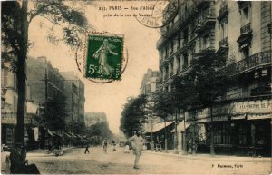 CPA PARIS 14e Rue d'Alesia Rue de Vanves P. Marmuse (1270225)