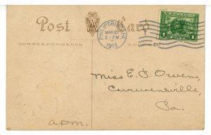 Greeting - Easter     (crease, stain)