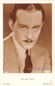 Conrad Nagel Movie Star Actor Actress Film Star Unused 