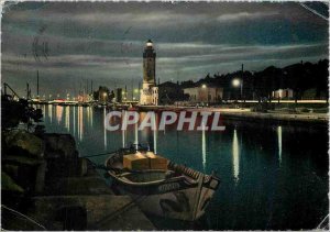 'Postcard Modern Riviera di Rimini The piu bella d''Italia Night door'