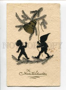 3072270 ELF & GNOME vintage X-MAS SILHOUETTE PC