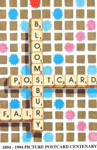 Scrabble Toy Board Game Collectors Fair Advertising Postcard