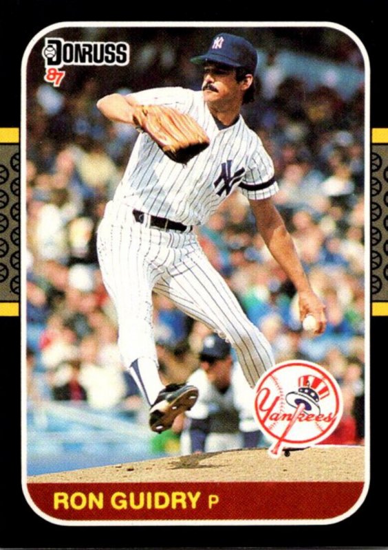 Ron Guidry Baseball Cards