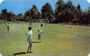 Tamarack Lodge Tennis court Greenfield Park, New York  