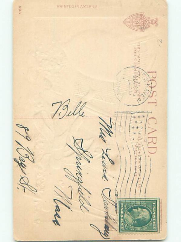 Divided-Back ST. PATRICK'S DAY SCENE Great Postcard W8086