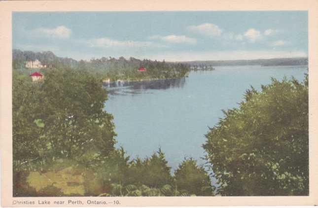 Christies Lake near Perth ON, Ontario, Canada