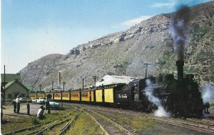 Durango & Silverton Railroad Narrow Guage Train Colorado Leaves Daily