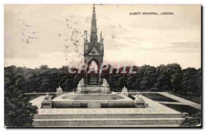 Old Postcard Great Britain London London Albert Memorial