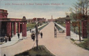 Illinois Waukegan Entrance To U S Naval Station