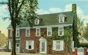 Postcard  Early View of The Old Ridgley House, Dover, DE.             P5