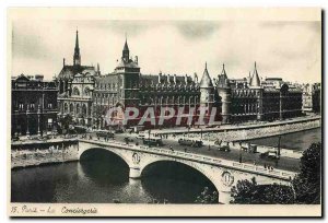 Old Postcard Paris La Conciergerie