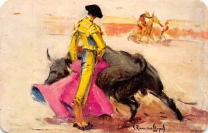 Media Veronica De Manolete Tarjeta Postal Bullfighting 1961 