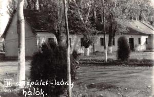 Tokaj Hungary Building Exterior Real Photo Antique Postcard J67095