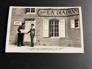 Mint Canada RPPC Postcard Governor President Laundry 1938 Canadian Corps Reunion