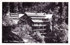 RPPC Oregon Caves, The Chateau Hotel, Real Photo Postcard A05