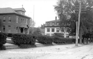 Danielson Connecticut Catholic Convent Real Photo Antique Postcard K60477