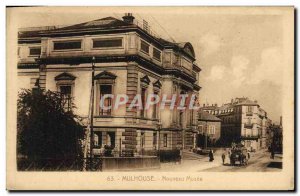 Old Postcard Mulhouse New Museum