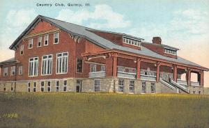 QUINCY, IL Illinois    COUNTRY CLUB     Adams County    c1910's Postcard