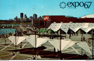 Montreal Expo67 General View On Ile Sainte-Helene 1967