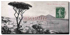 Old Postcard Panorama Napoli da Posillipo