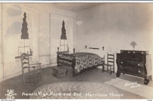 RP; VINCENNES, Indiana, 1922; Francis Vigo Room and Bed, Harrison House
