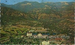 Broadmoor Hotel air view - Colorado Springs , Colorado CO