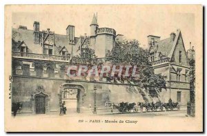 Old Postcard Paris Musee de Cluny