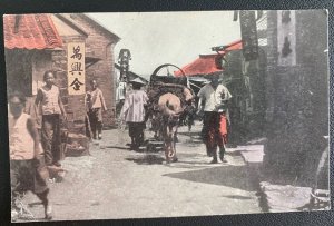 Mint China Color Picture Postcard A Street In Chef seaport Town