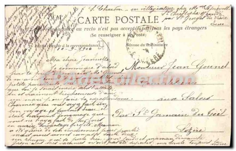 Postcard Old Boissey-le-Ch?tel Domaine De Graveron