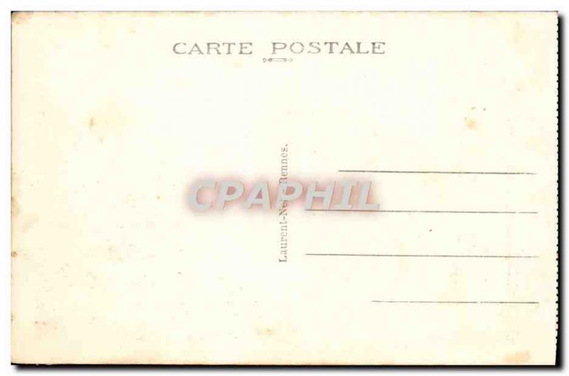 Old Postcard Mont Saint Michel Cote Sud