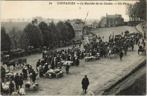 CPA COUTANCES Le Marché de la Croute (38543)